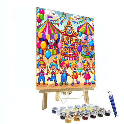 The Whimsical Carnival Paint By Number