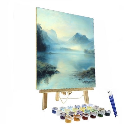 J.M.W. Turner Inspired Morning Mist  Painting By Numbers Kit