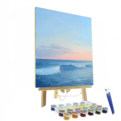 J.M.W. Turner Inspired Romantic Ocean Twilight  Paint By Number