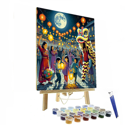 Mid-autumn Festival - China Number Painting