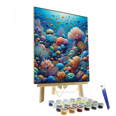 Underwater Coral Dream Numbered Painting Kits