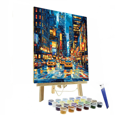 Edward Hopper Inspired Nighttime In The City  Numbered Painting Kits