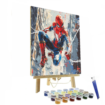 Tom Holland: Swinging Into Stardom As Spider-man Painting Number Kit