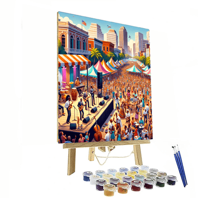 Jazz & Heritage Festival - Usa Paint By Numbers