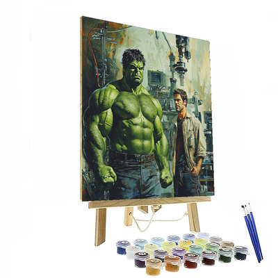 Mark Ruffalo: The Hulk's Human Heart Numbered Painting Kits