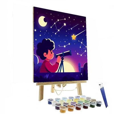 Starry Night Quest Painting Number Kit