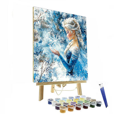 Elsa's Icy Magic - Disney Inspired Painting Number Kit