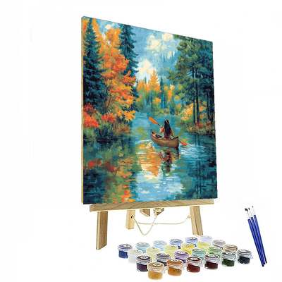 Pocahontas River Journey - Disney Inspired Numbered Painting Kits