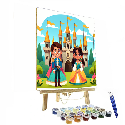 Fairytale Kingdom Journey Paint By Numbers Art