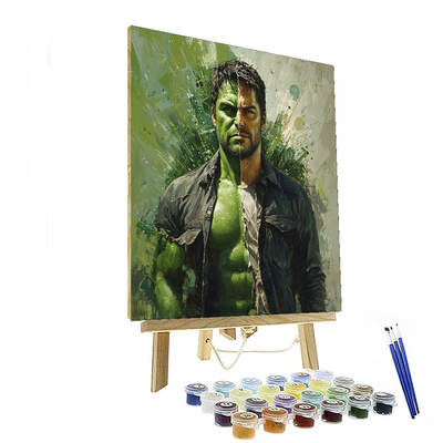 Mark Ruffalo: The Green Brilliance Of The Hulk Paint By Numbers