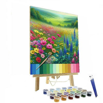 Vibrant Wildflower Meadows Paint By Numbers Kits