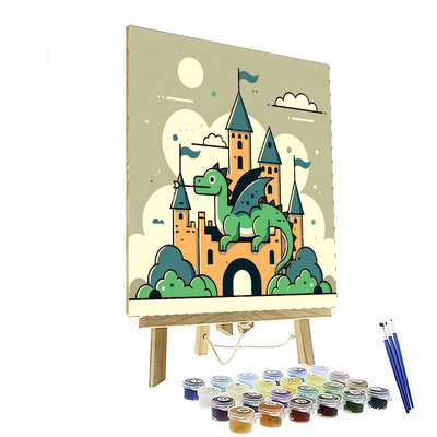 Fantasy Dragon's Kingdom Paint By Numbers Kits