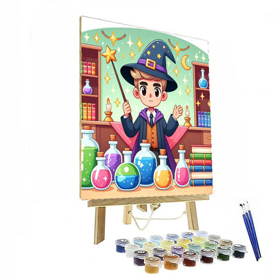 Whimsical Wizardry Academy DIY Paint By Numbers