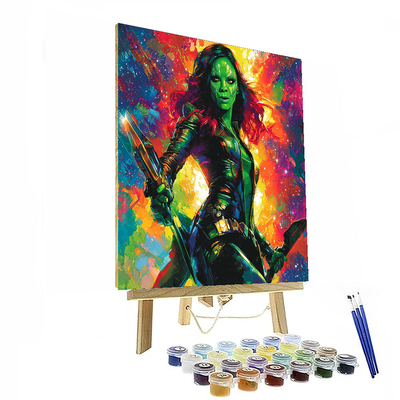 Zoe Saldana: Dancing Through The Stars Paint By Numbers Kits