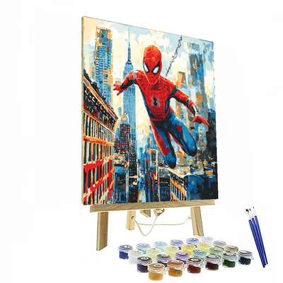 Tom Holland: Webslinger Extraordinaire Painting Number Kit