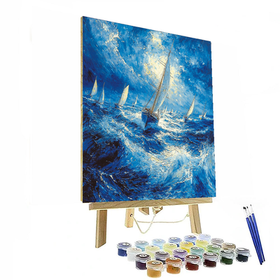 J.M.W. Turner Inspired Historic Voyage Of Discovery  Paint By Number