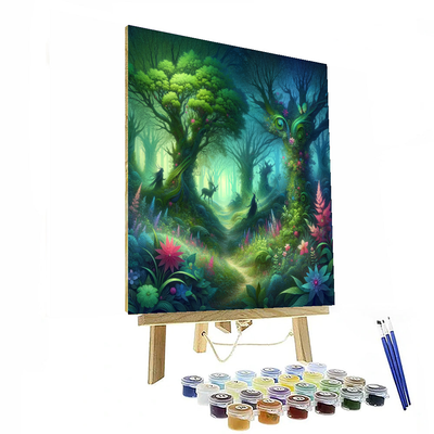 Enchanted Woodland Whisper Numbered Painting Kits