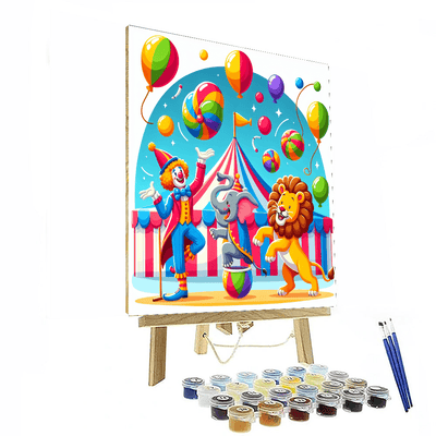 Magic Circus Extravaganza Paint By Numbers