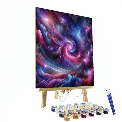 Cosmic Dance Of Colors Paint By Number