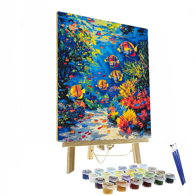 Paul Gauguin Inspired Oceanic Adventure  Numbered Painting Kits