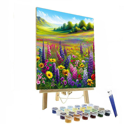 Wildflower Meadow Adventure Paint By Numbers