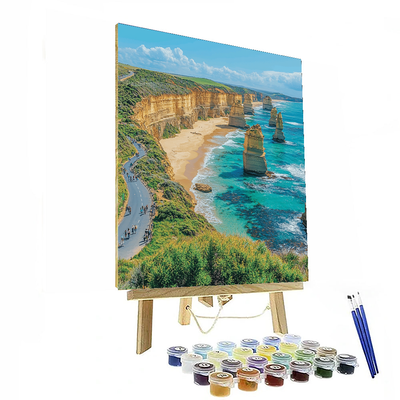 The Great Ocean Road DIY Paint By Numbers