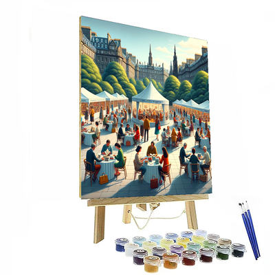 Edinburgh International Book Festival - Scotland Paint By Number