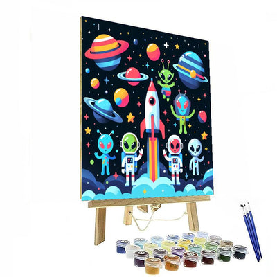 Exciting Space Missions DIY Paint By Numbers