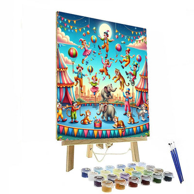 Happy Circus Days Numbered Painting Kits