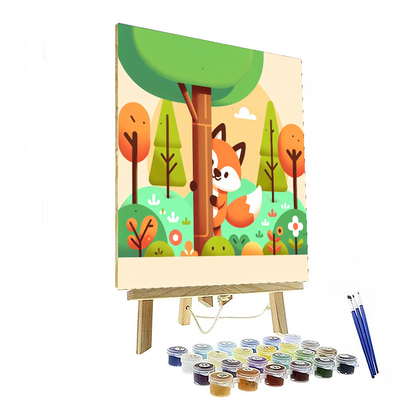 Clever Little Fox Paint By Numbers Kits