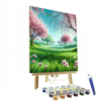 Springtime Serenade Painting By Numbers Kit