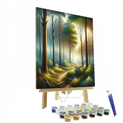 Enchanting Forest Trails DIY Paint By Numbers