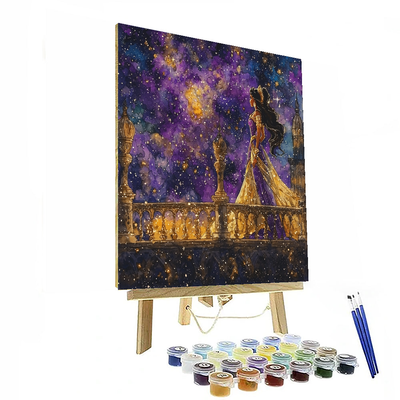 Jasmine's Starlit Magic - Disney Inspired Numbered Painting Kits