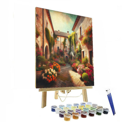 Timeless Italian Courtyard Paint By Numbers Kits