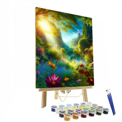 Wild Garden Retreat Painting By Numbers Kit