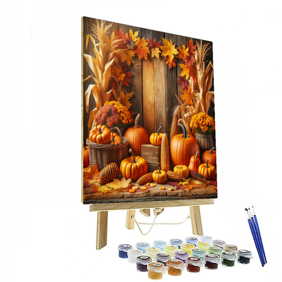 Festive Harvest Celebration Numbered Painting Kits