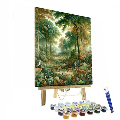 Enchanted Wildlife Retreat Paint By Number