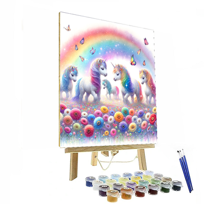 Magical Pony Meadow Paint By Numbers