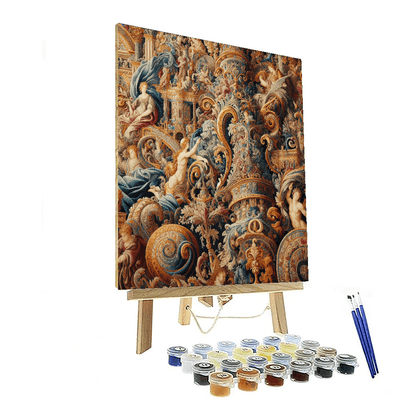 Historical Renaissance Tapestry Painting Number Kit