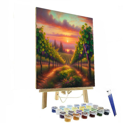 Vineyard Romance Paint By Numbers Kits