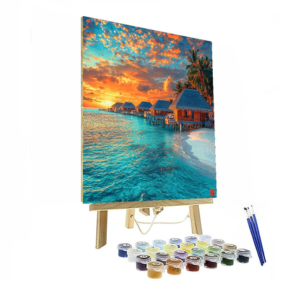 Maldives Paint By Numbers Kits