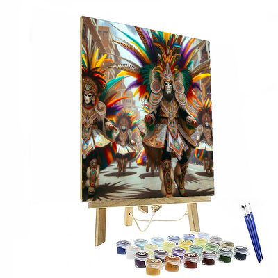 Carnival Of Oruro - Bolivia Number Painting