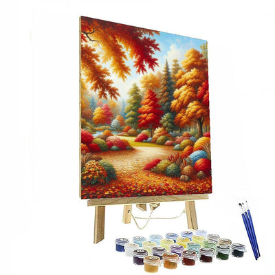 Timeless Autumn Landscape Paint By Numbers