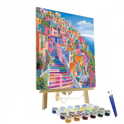 Gamcheon Culture Village - Busan Numbered Painting Kits