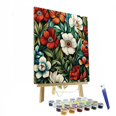 Georgia O'Keeffe Inspired Nature's Kaleidoscope  Paint By Numbers Kits