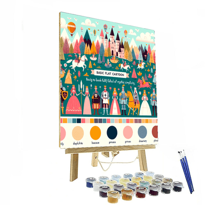 Adventure Story Land Painting By Numbers Kit