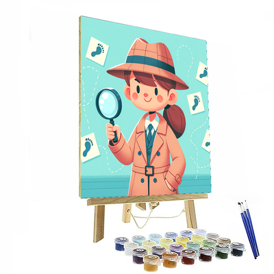 Clever Detective Painting By Numbers Kit