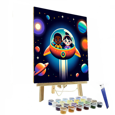 Galaxy Explorer Painting By Numbers Kit