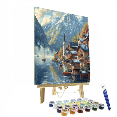 Hallstatt - Salzkammergut, Austria Numbered Painting Kits