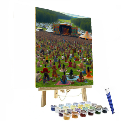 Woodstock Festival - United States Paint By Color